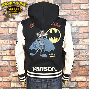 ベ*ィ様 Vanson Looney Tunes 黒　トラックジャケット 美品 楽天市場】バンソン VANSON × ルーニーテューンズ コラボ